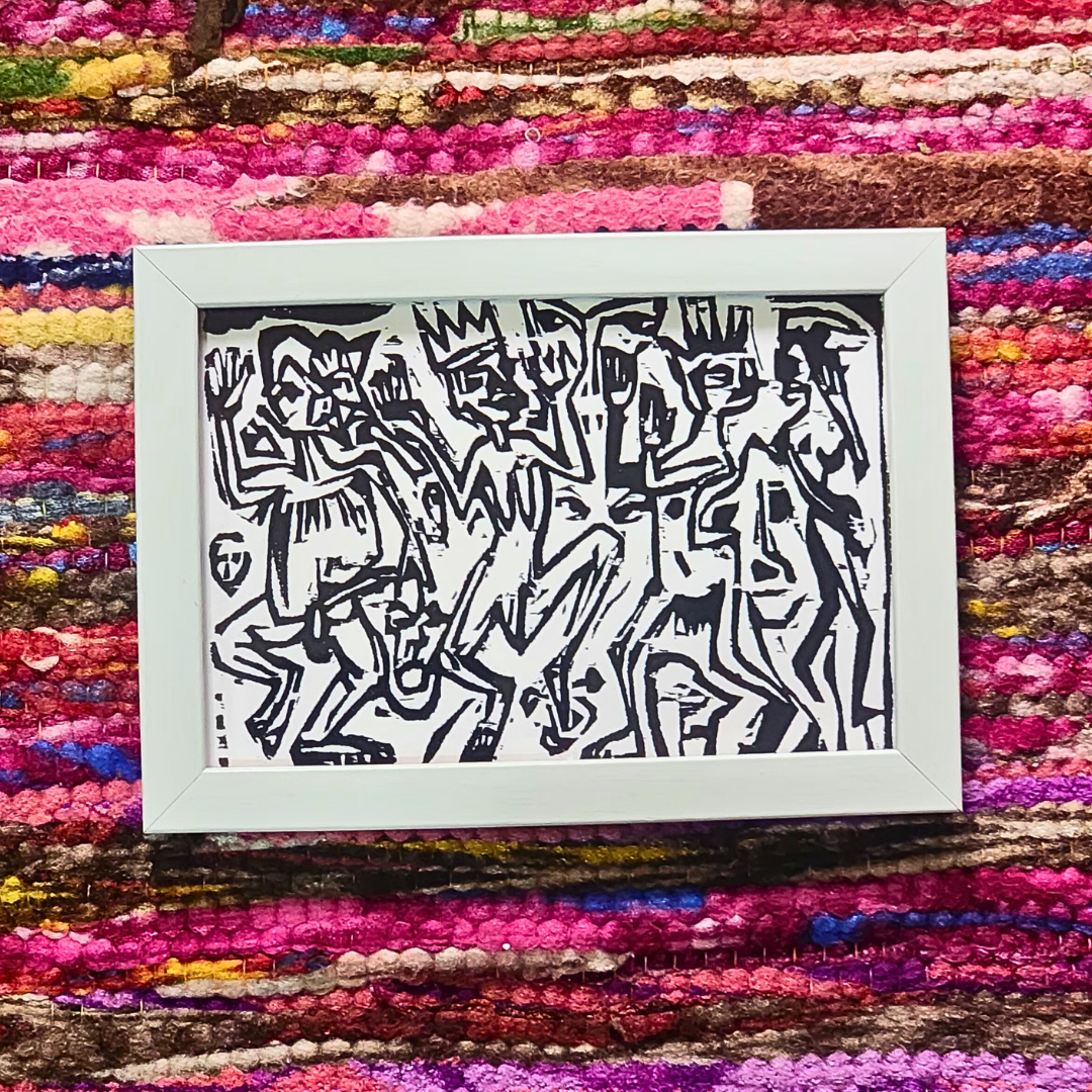 The Madmen- Ernst Ludwig Kirchner 5.5 x 7.5 inch