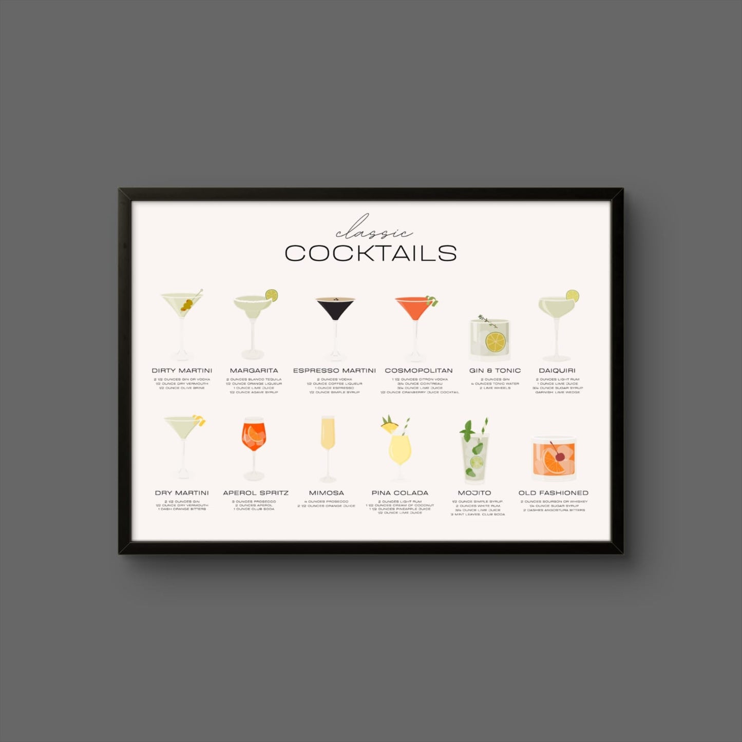 Classic Cocktails