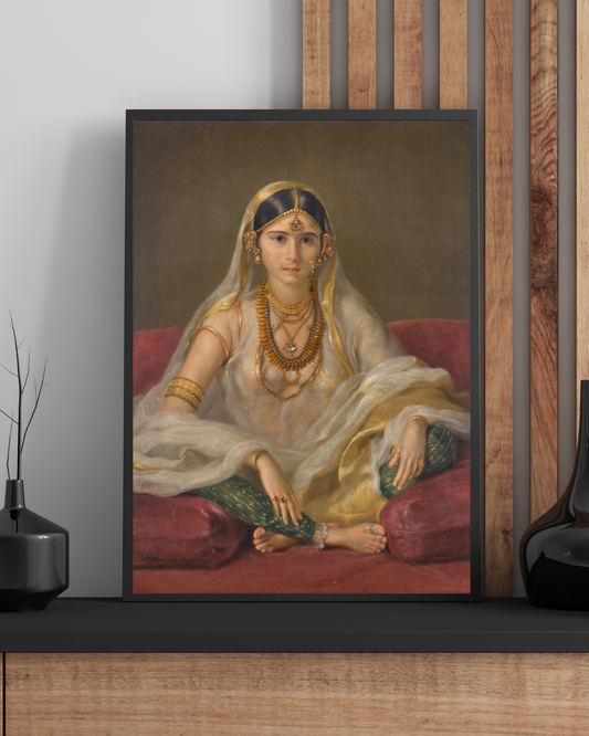 A mughal woman - Francesco Renaldi – Premium Abstract Art Print