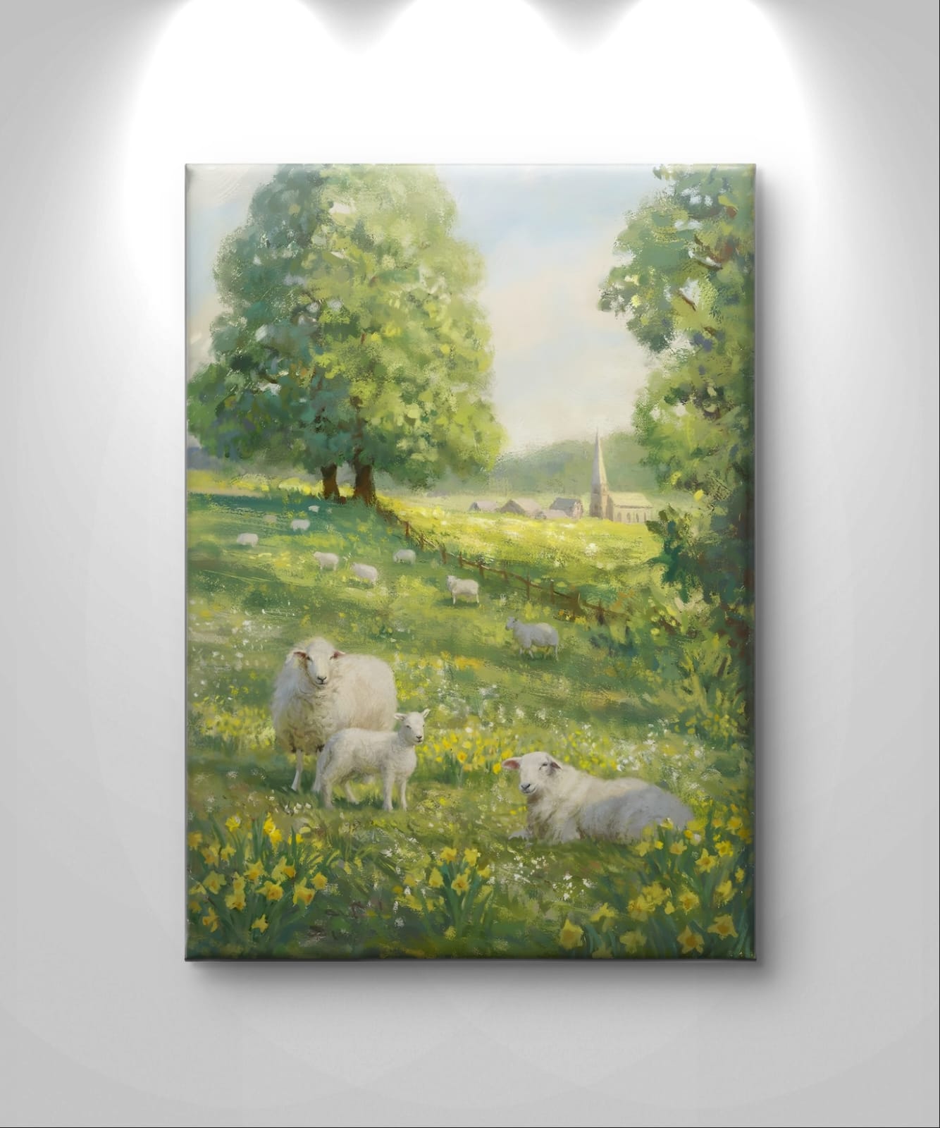Sheep in a field