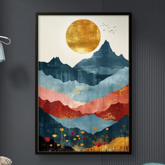 Sunrise On Mountains