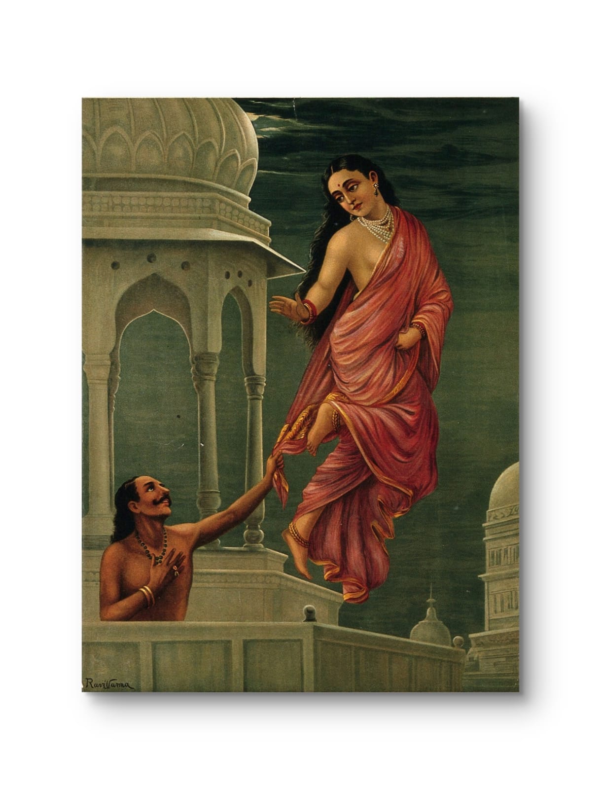 Raja Ravi Varma - Urvashi and Pururavas