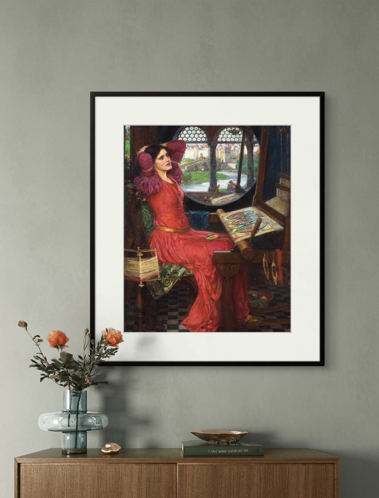 I Am Half Sick of Shadows Said The Lady of Shalott- John William Waterhouse