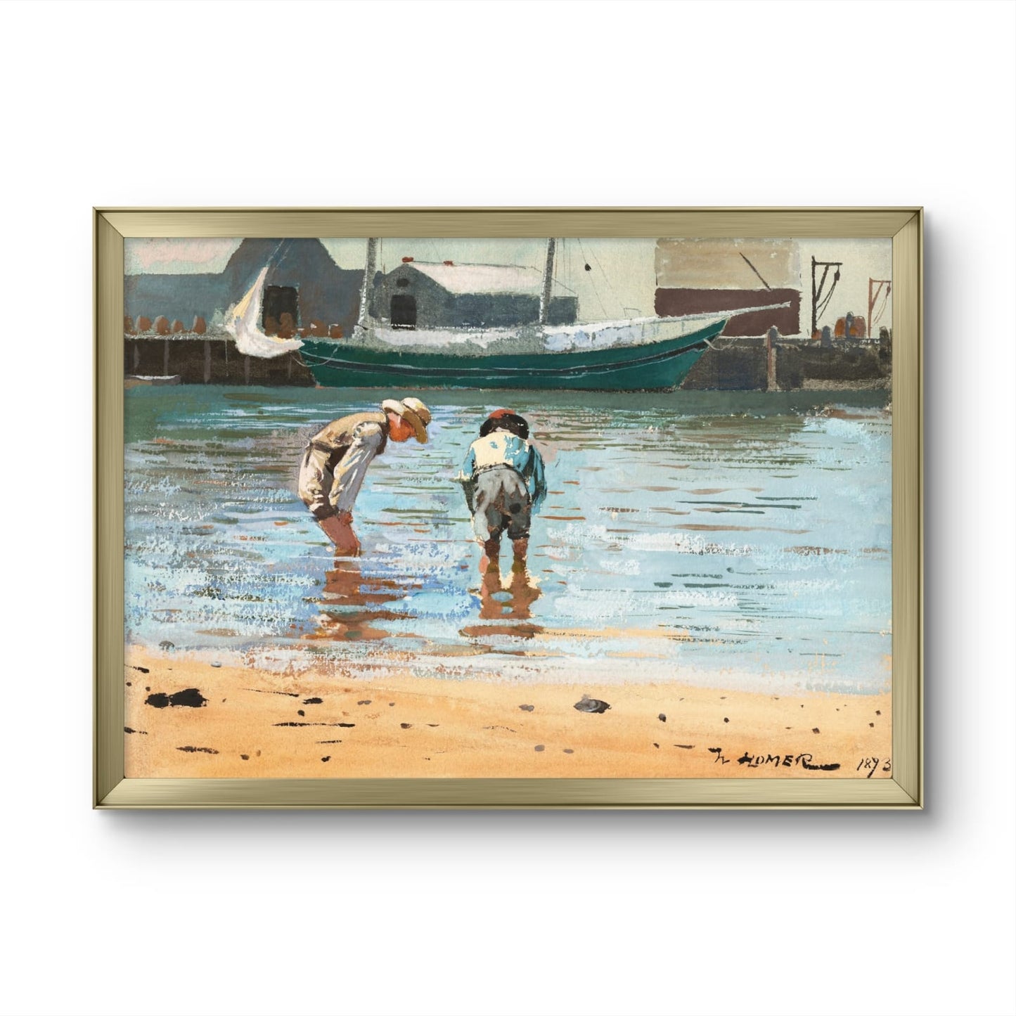 Boys Wading - Winslow Homer