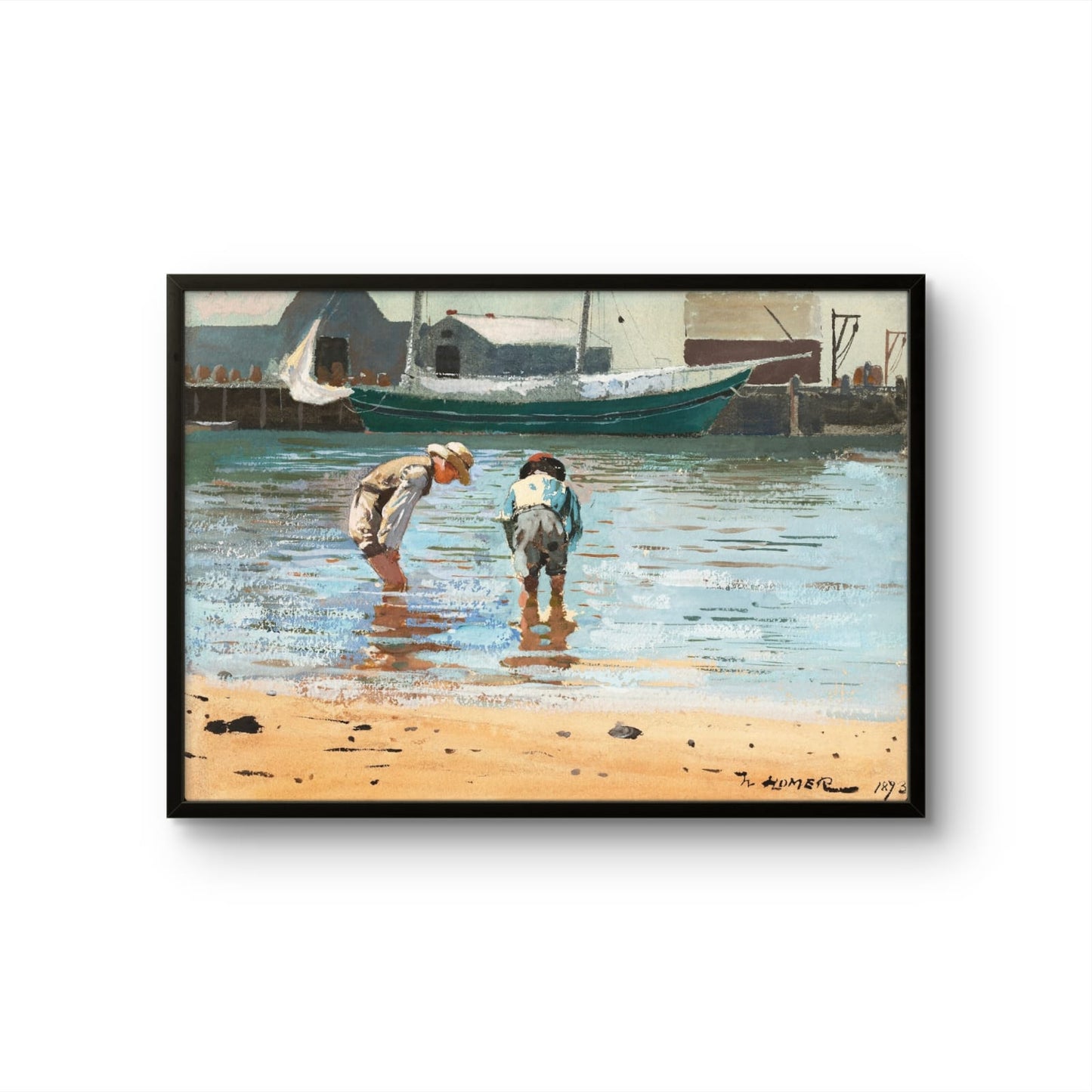 Boys Wading - Winslow Homer