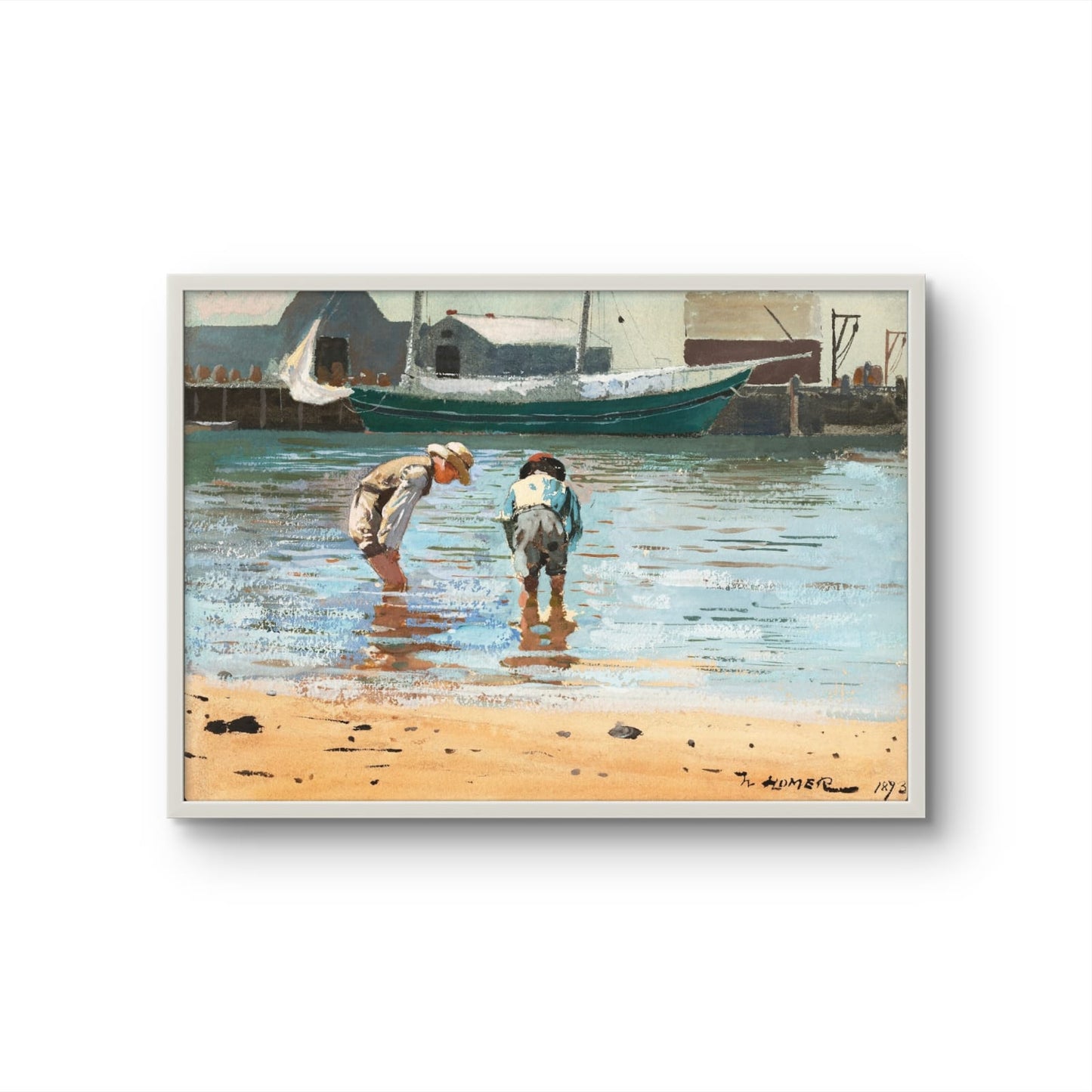 Boys Wading - Winslow Homer
