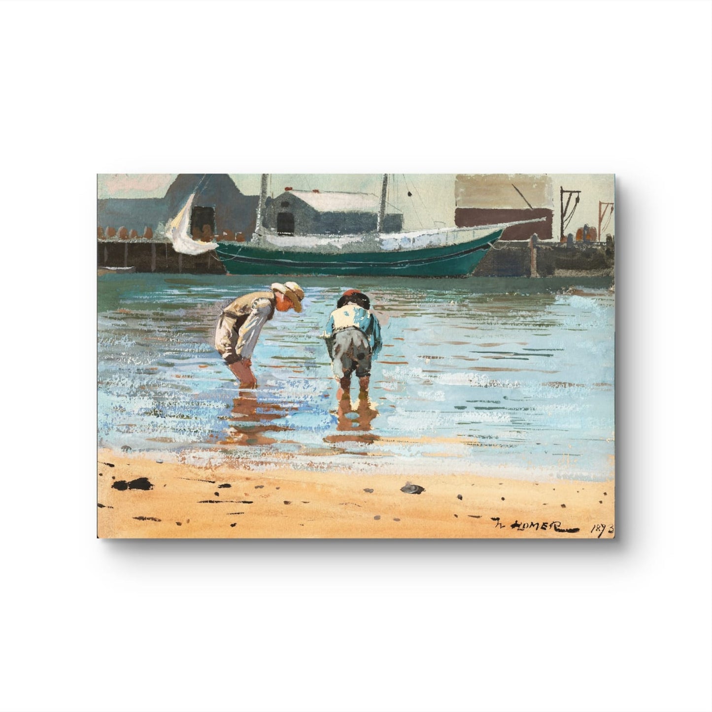 Boys Wading - Winslow Homer