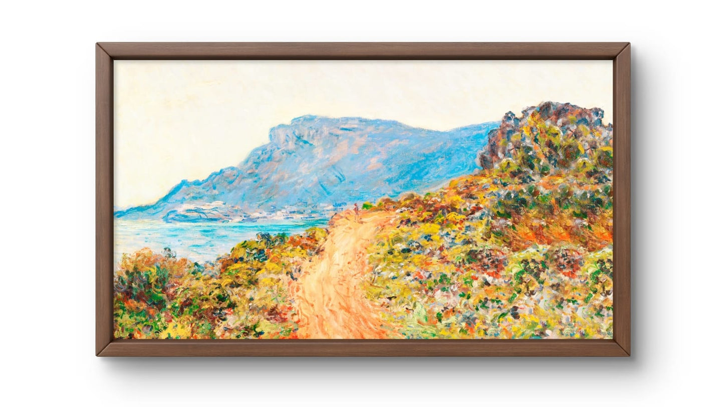 The Corniche of Monaco- Claude Monet