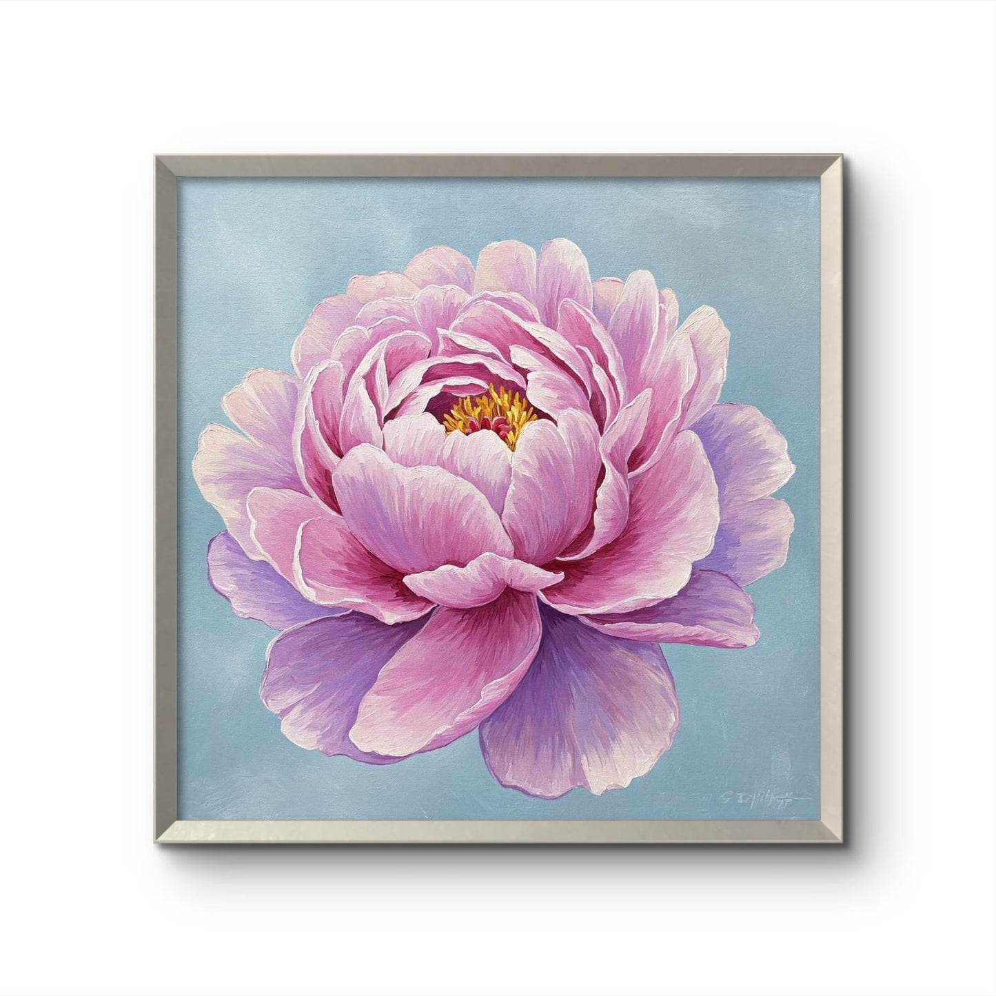 Petal Kiss – Premium Abstract Art Print