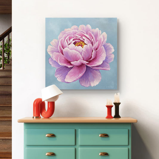 Petal Kiss – Premium Abstract Art Print