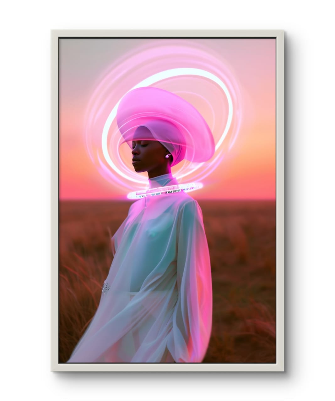 Extra-terrestrial – Premium Abstract Art Print