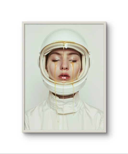 Galactic Honey โ Premium Abstract Art Print