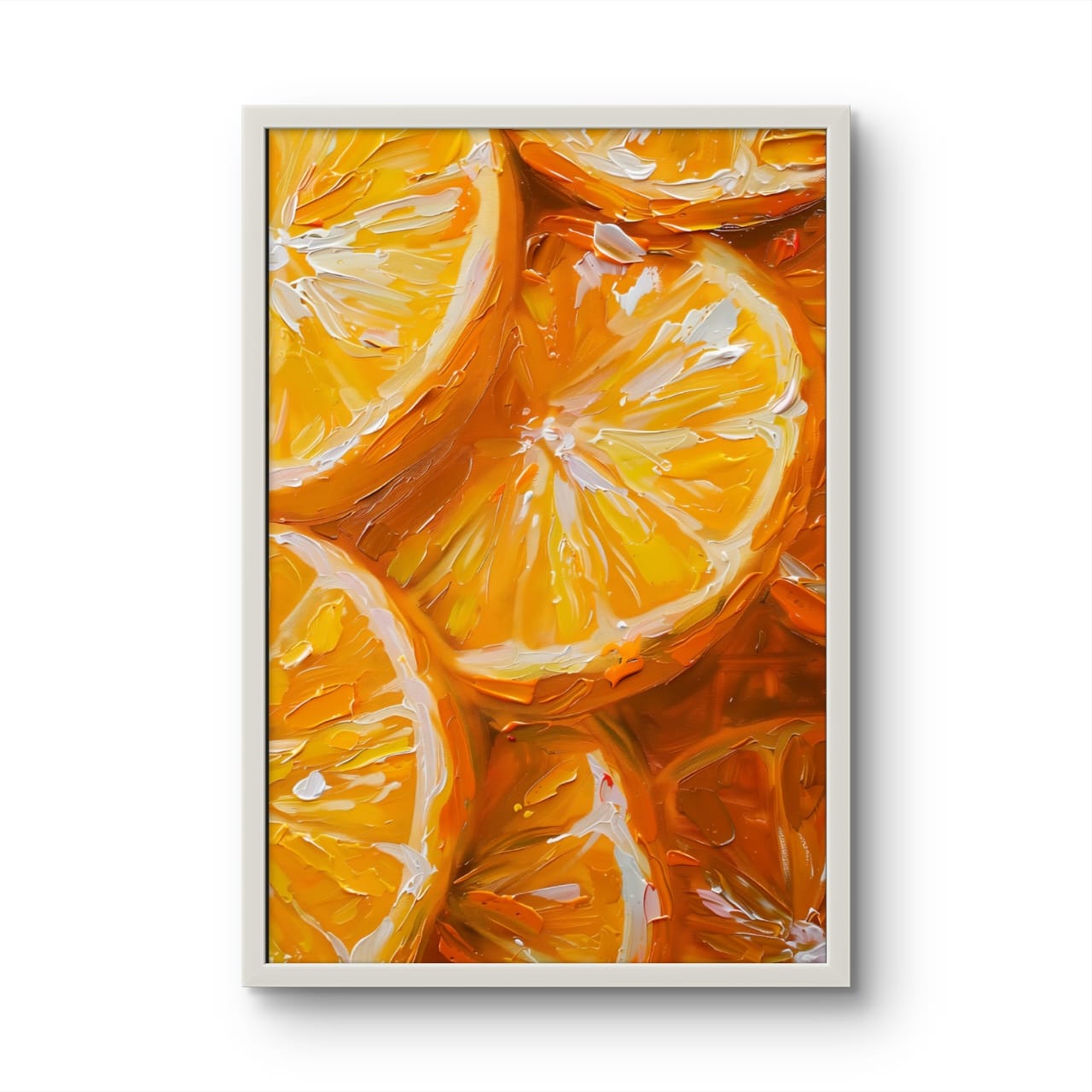 Orange Ecstacy – Premium Abstract Art Print