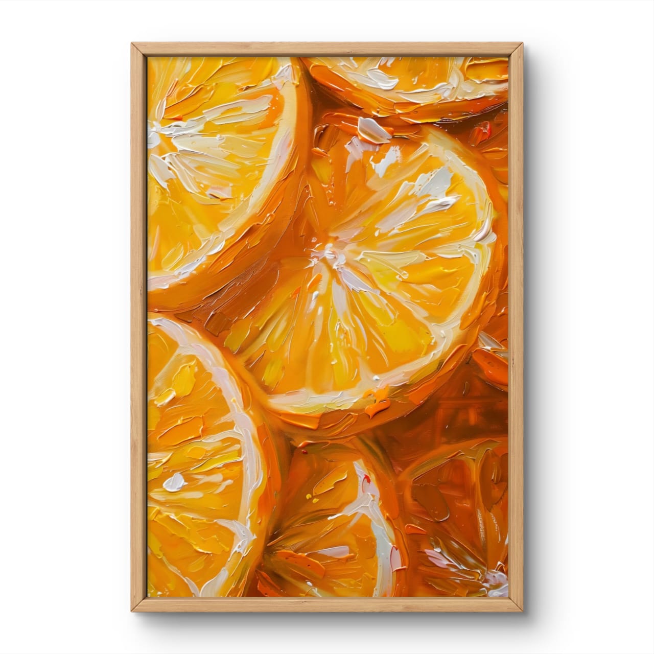 Orange Ecstacy – Premium Abstract Art Print