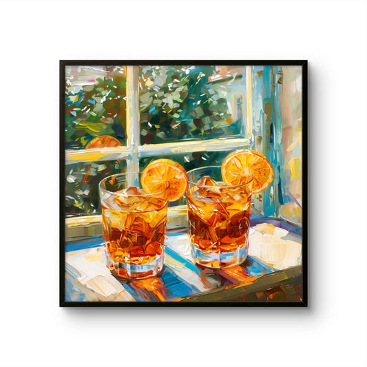 Cheery Vibes โ Premium Abstract Art Print