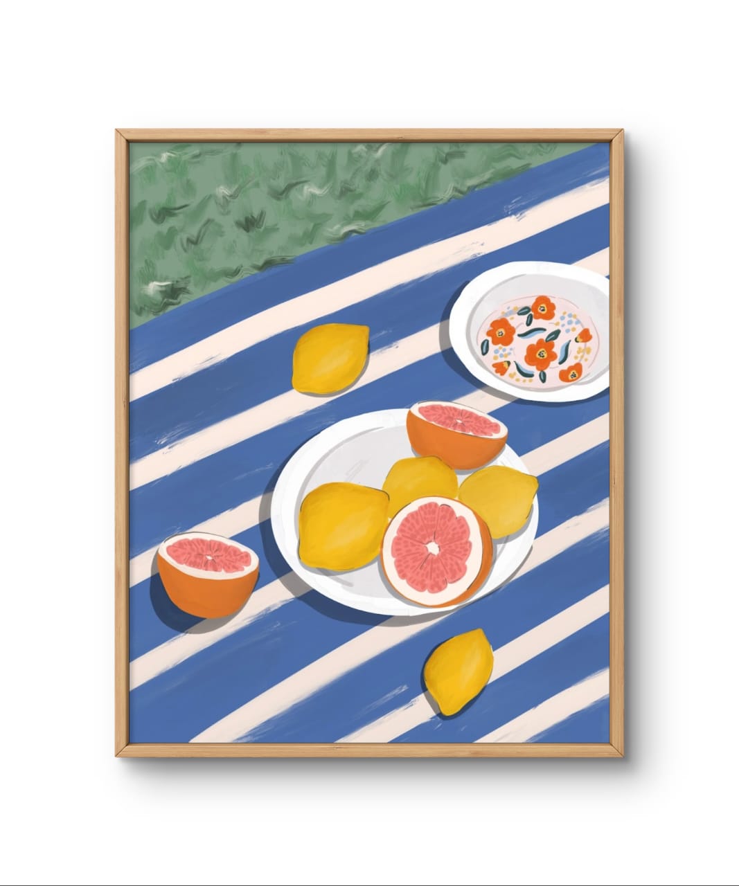 The picnic vibe – Premium Abstract Art Print