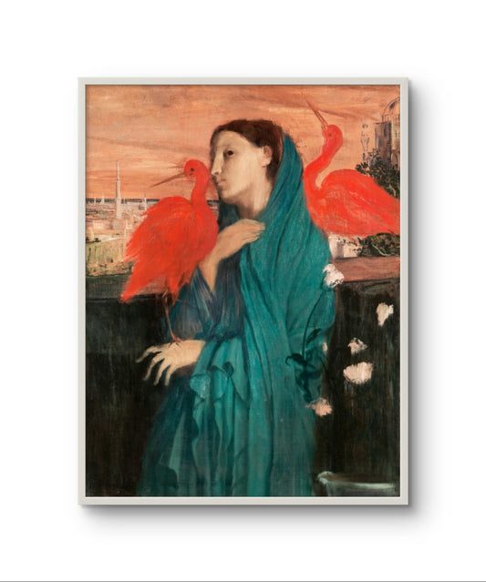 Edgar Degas - Young Woman with Ibis