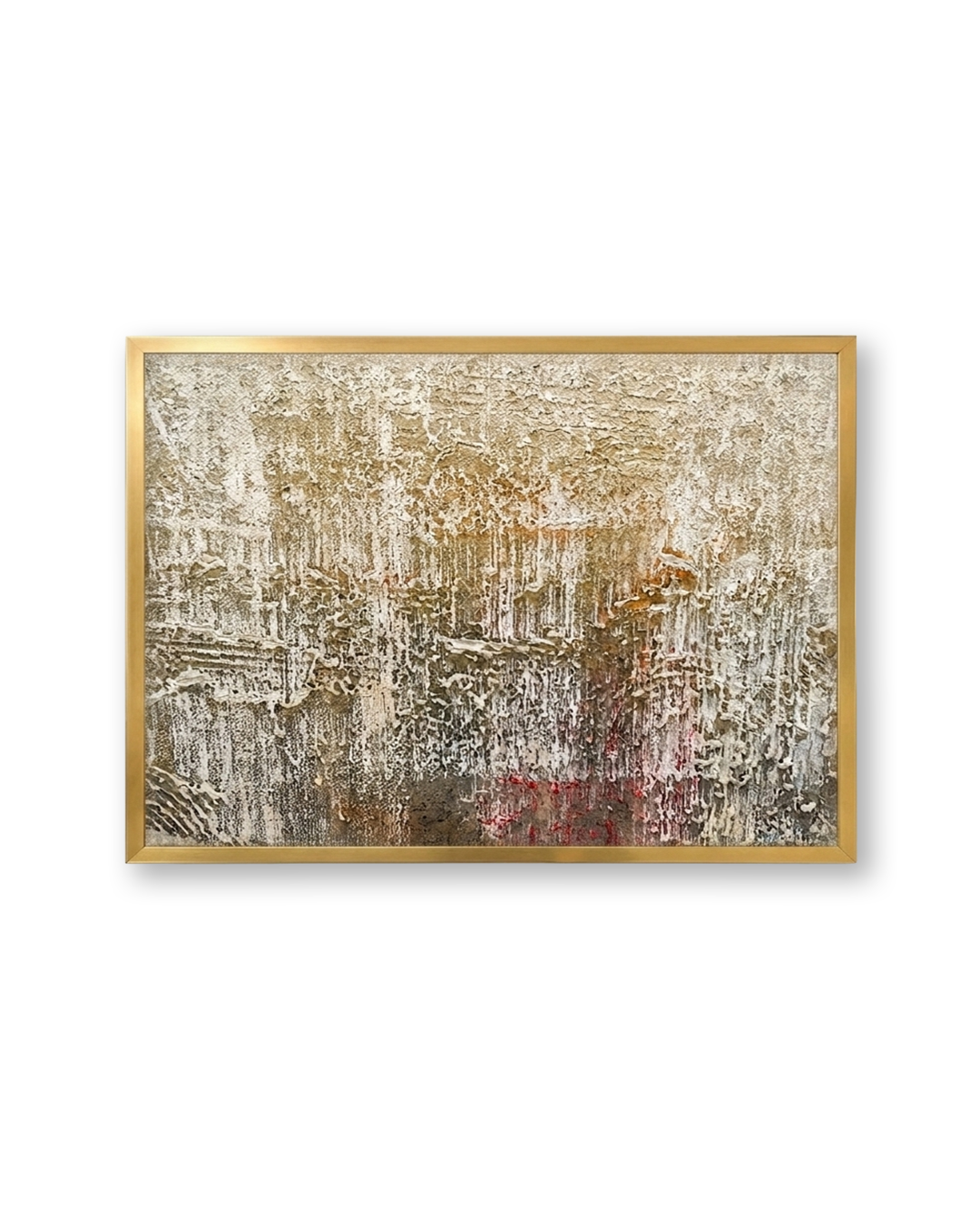 Abstract Beige and Gold Fabulousness