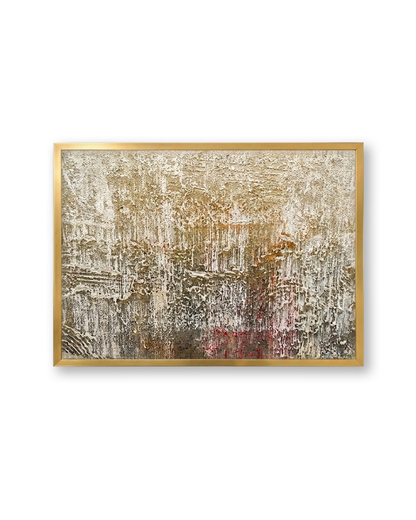 Abstract Beige and Gold Fabulousness