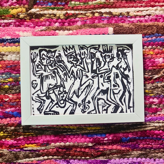 The Madmen- Ernst Ludwig Kirchner  5.5 x 7.5 inch