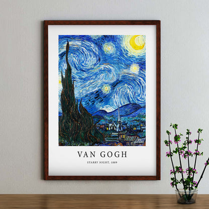 Van Gogh Starry Night 1889