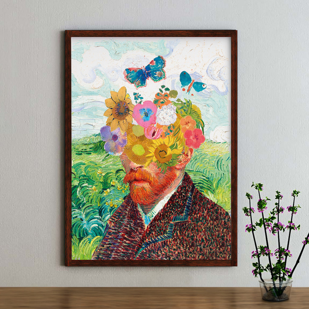 Van Gogh Self-Abstract