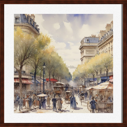 Sundays at Champs Elysees - Set of 3