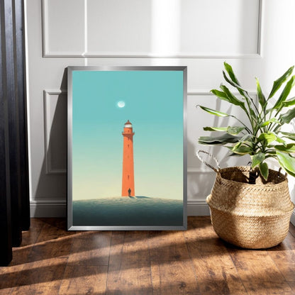 Lighthouse on sand