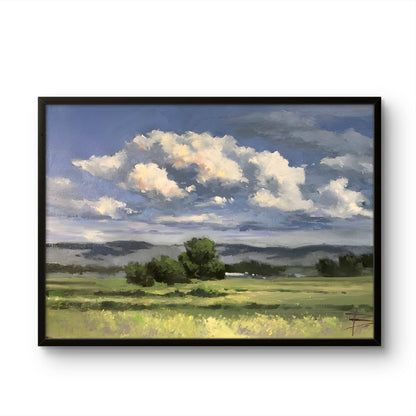 Blue Sky Landscape