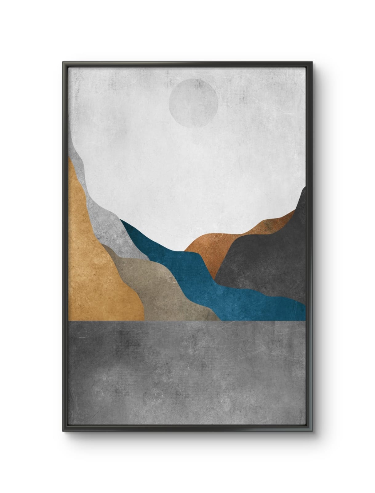 Mountain Sunrise Abstract