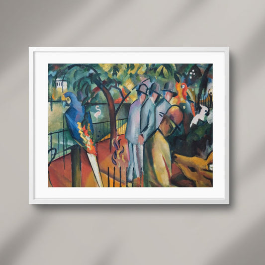 August Macke Leute am blauen