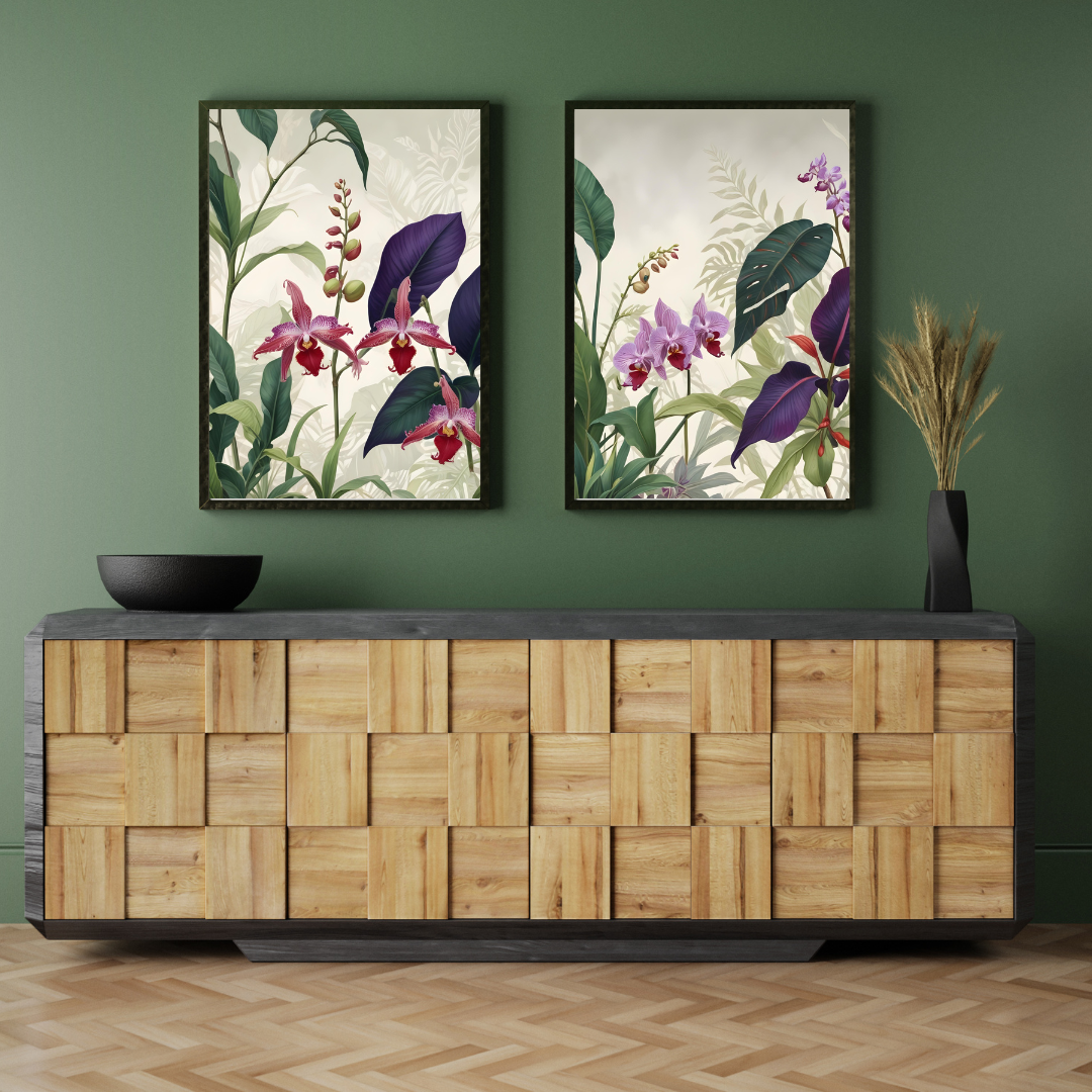 Orchids - Set of 2