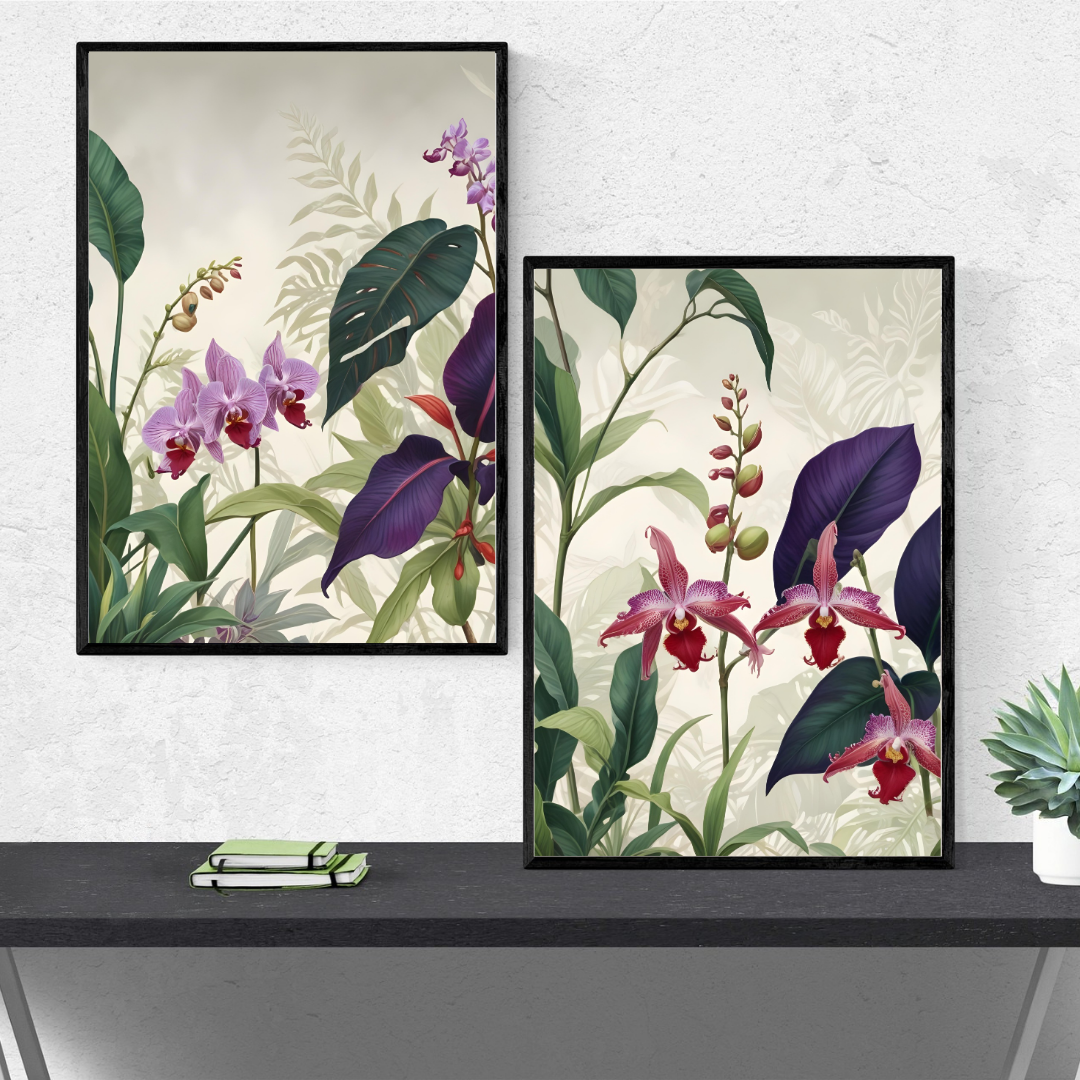 Orchids - Set of 2