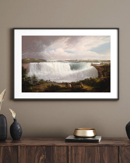 The Great Horseshoe Fall, Niagara (1820) By Alvan Fisher