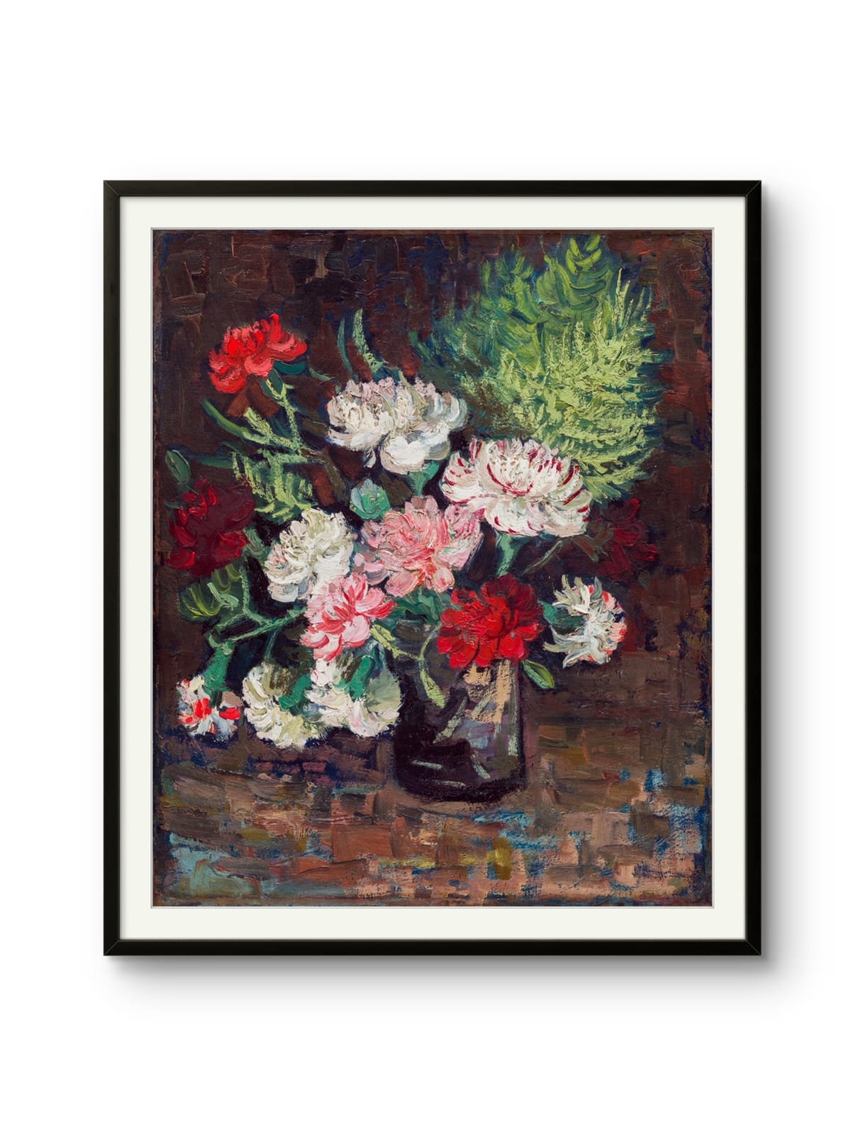 Van Gogh- Vase with carnations