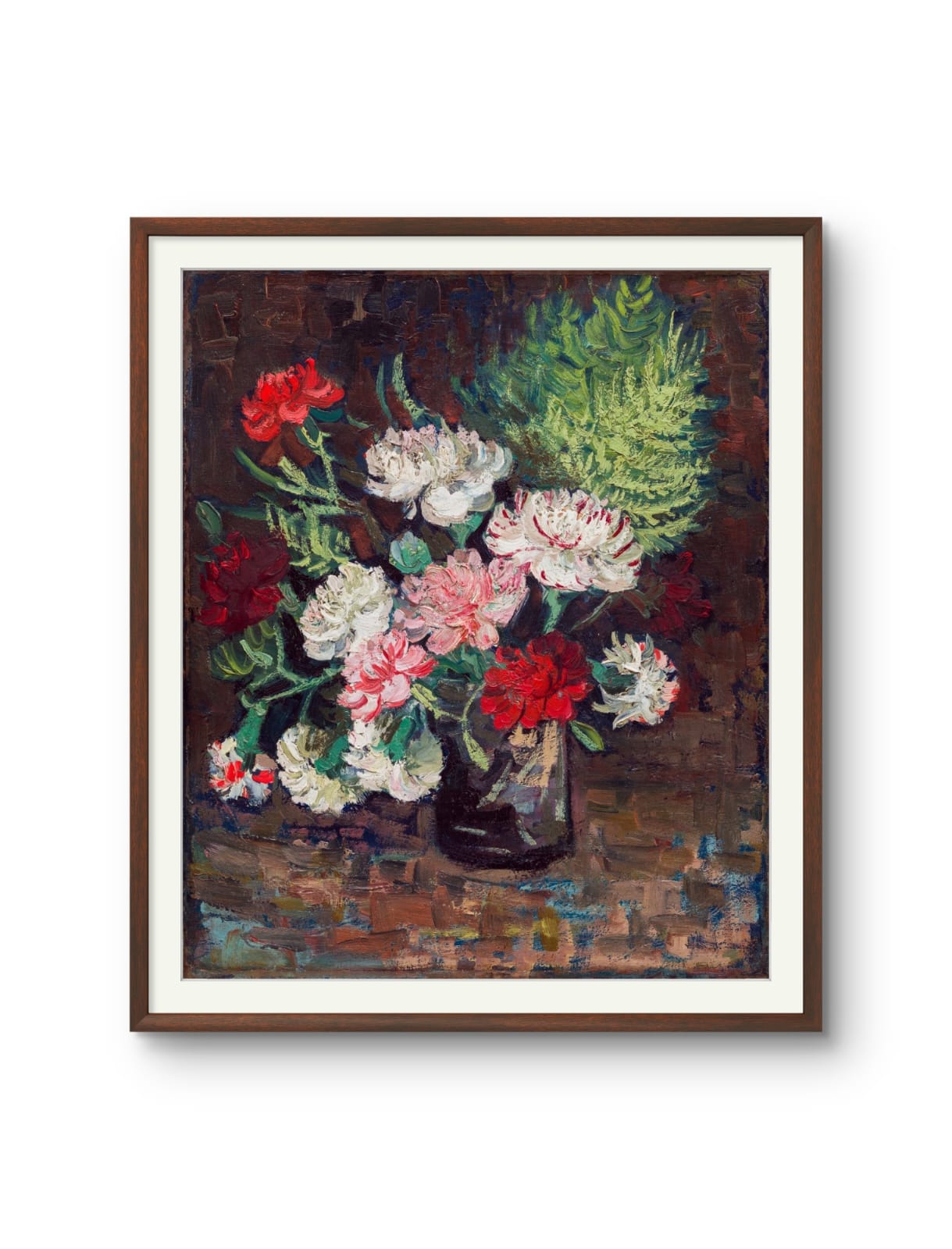 Van Gogh- Vase with carnations