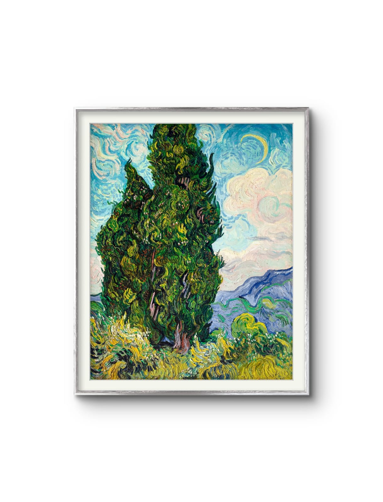 Van Gogh -Cypresses