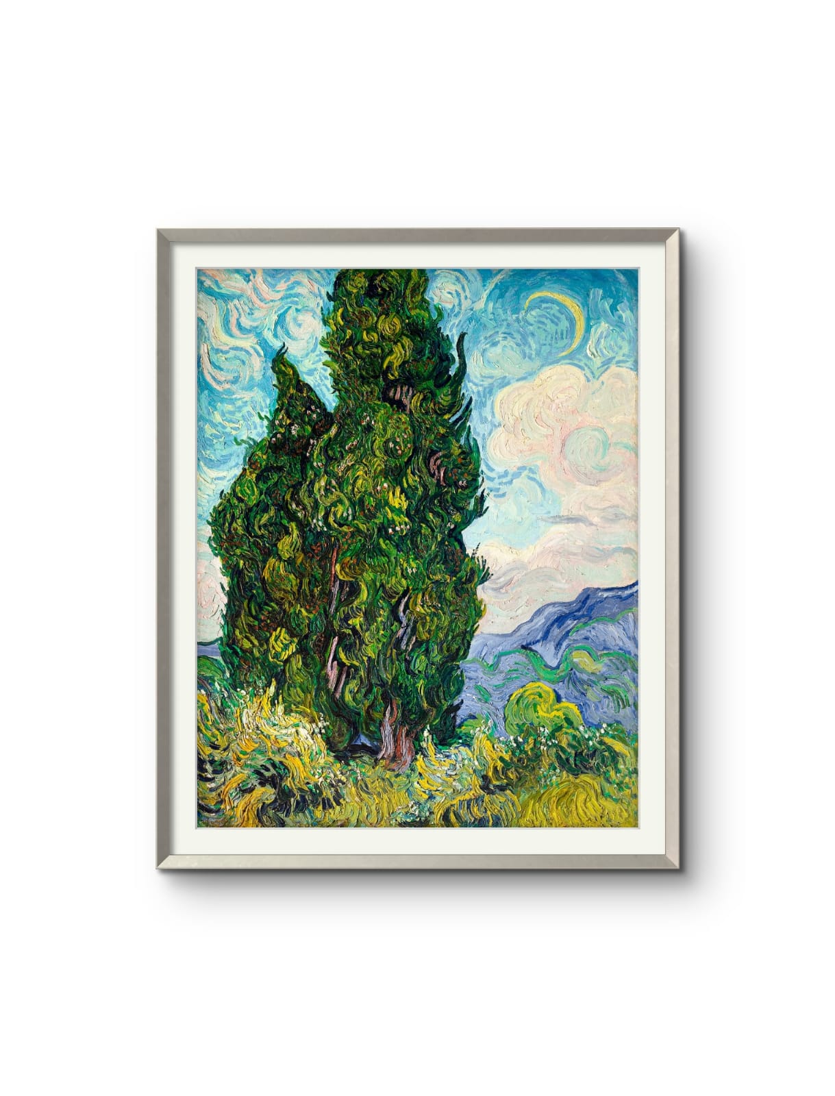 Van Gogh -Cypresses