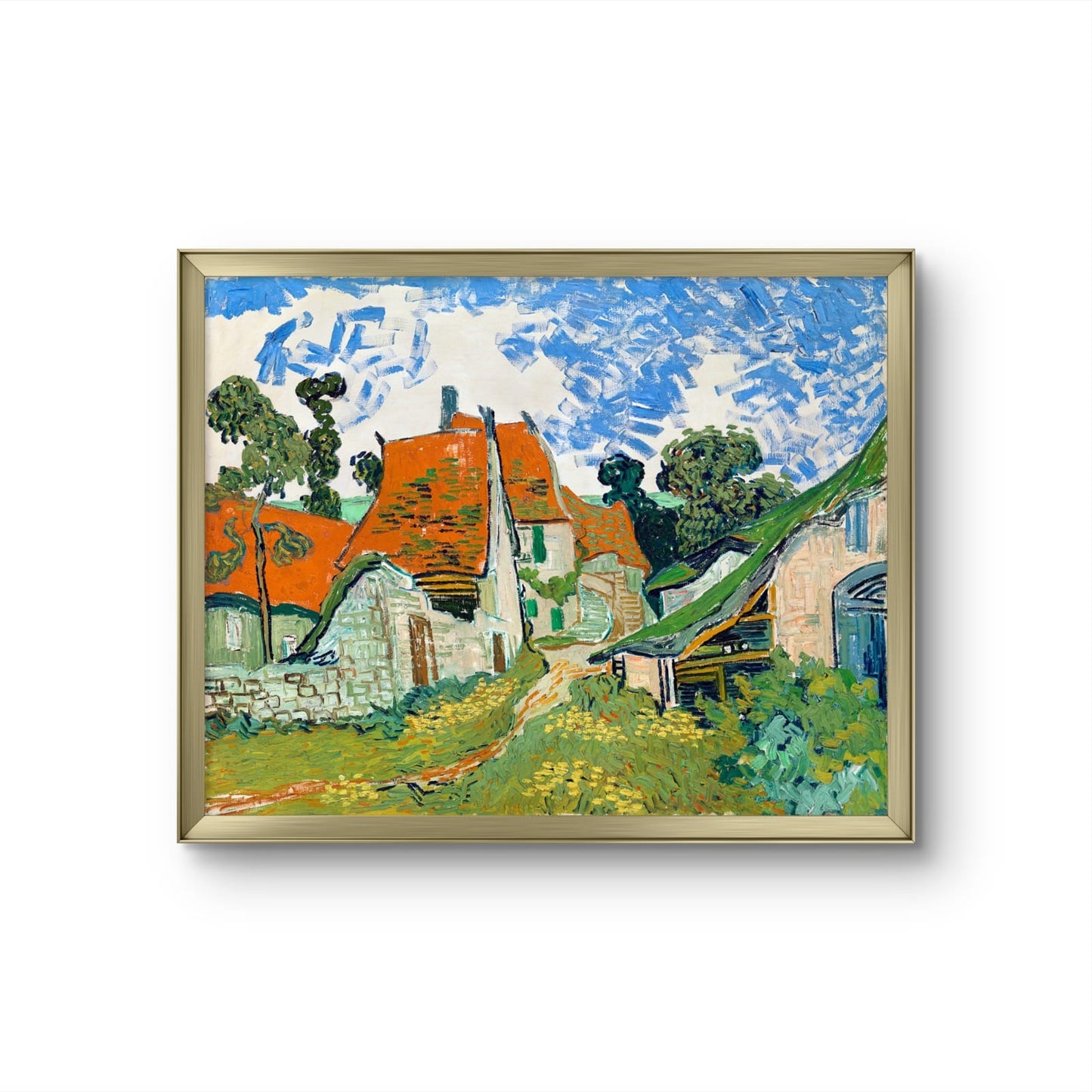 Van Gogh- Street in Auvers-sur-Oise