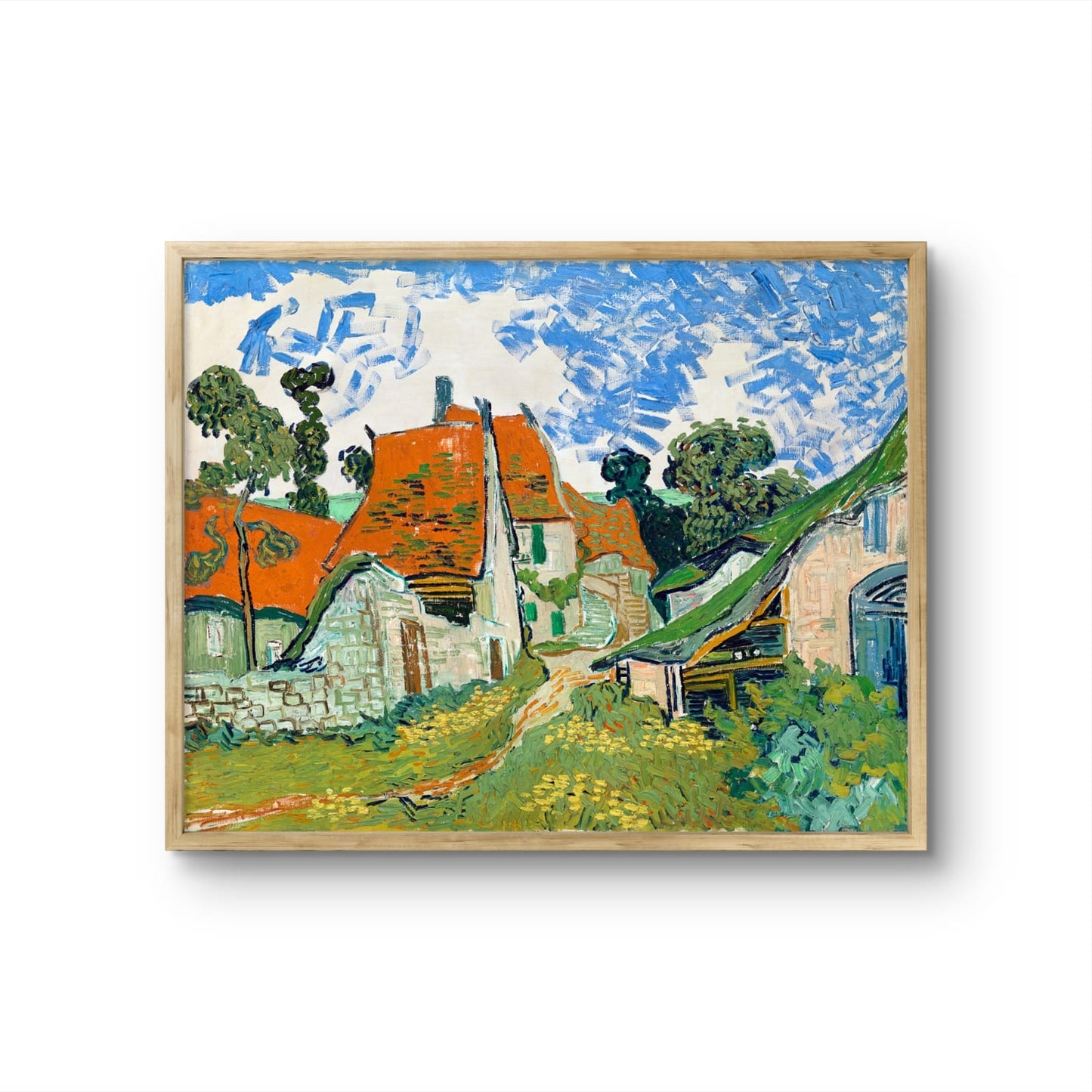 Van Gogh- Street in Auvers-sur-Oise