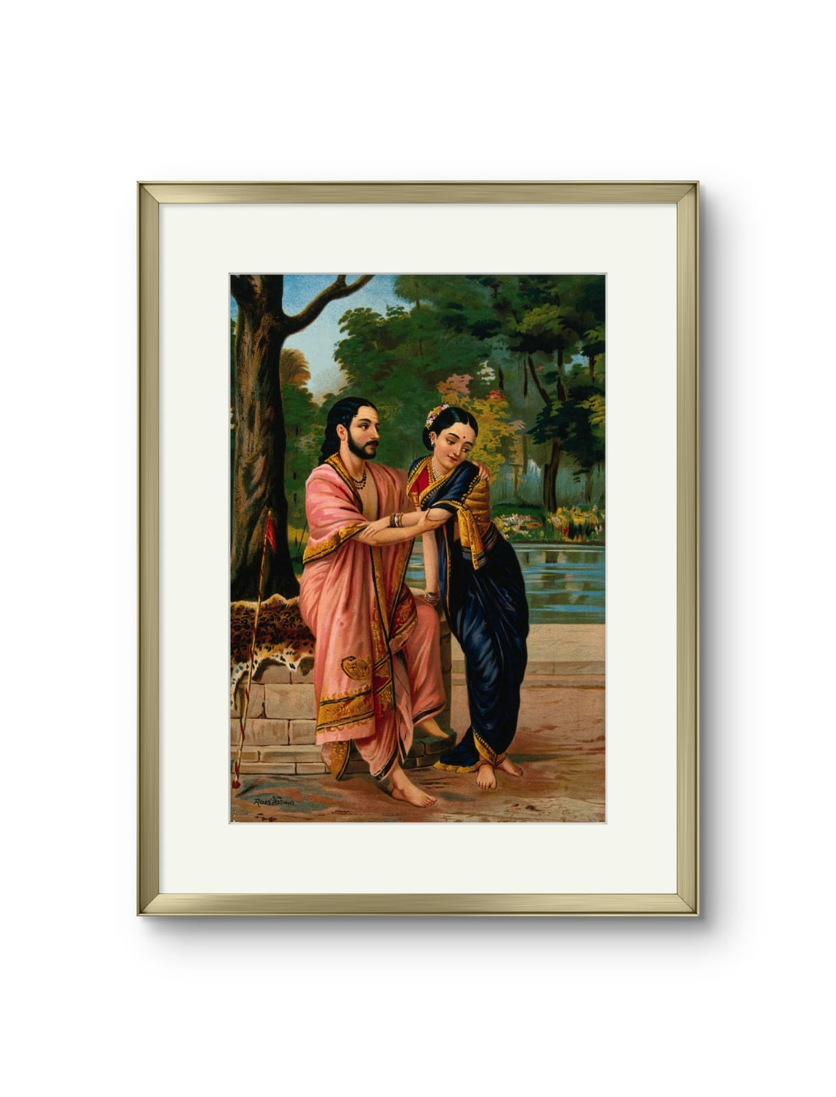 Raja Ravi Varma - Arjun and Subhadra