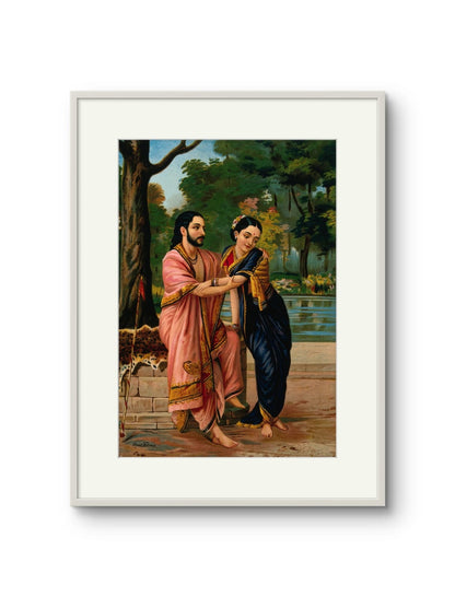 Raja Ravi Varma - Arjun and Subhadra