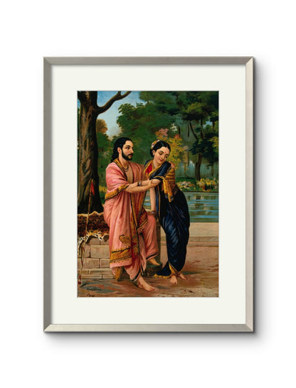 Raja Ravi Varma - Arjun and Subhadra