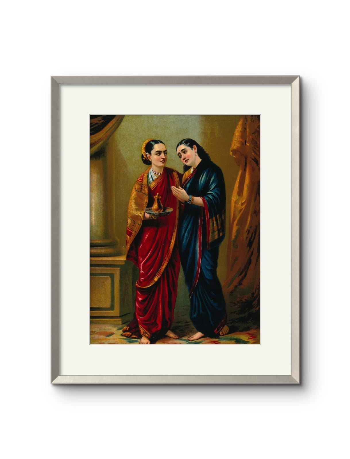 Raja Ravi Varma - Draupadi and Sudeshana