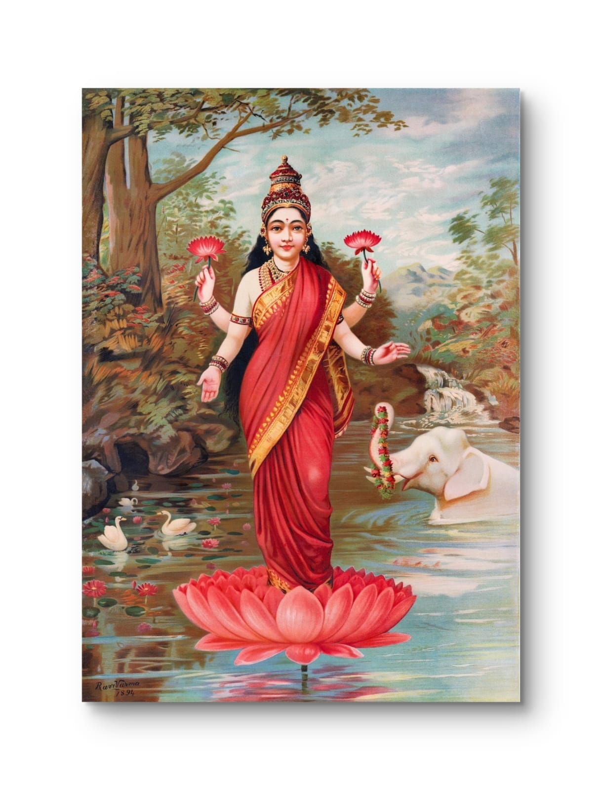 Raja Ravi Varma - Laxmi