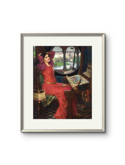 I Am Half Sick of Shadows Said The Lady of Shalott-  John William Waterhouse