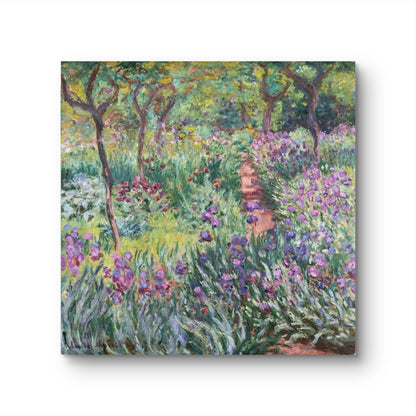 The Iris garden at Giverny - Claude Monet