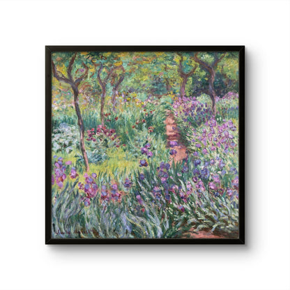 The Iris garden at Giverny - Claude Monet