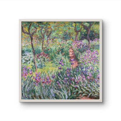 The Iris garden at Giverny - Claude Monet