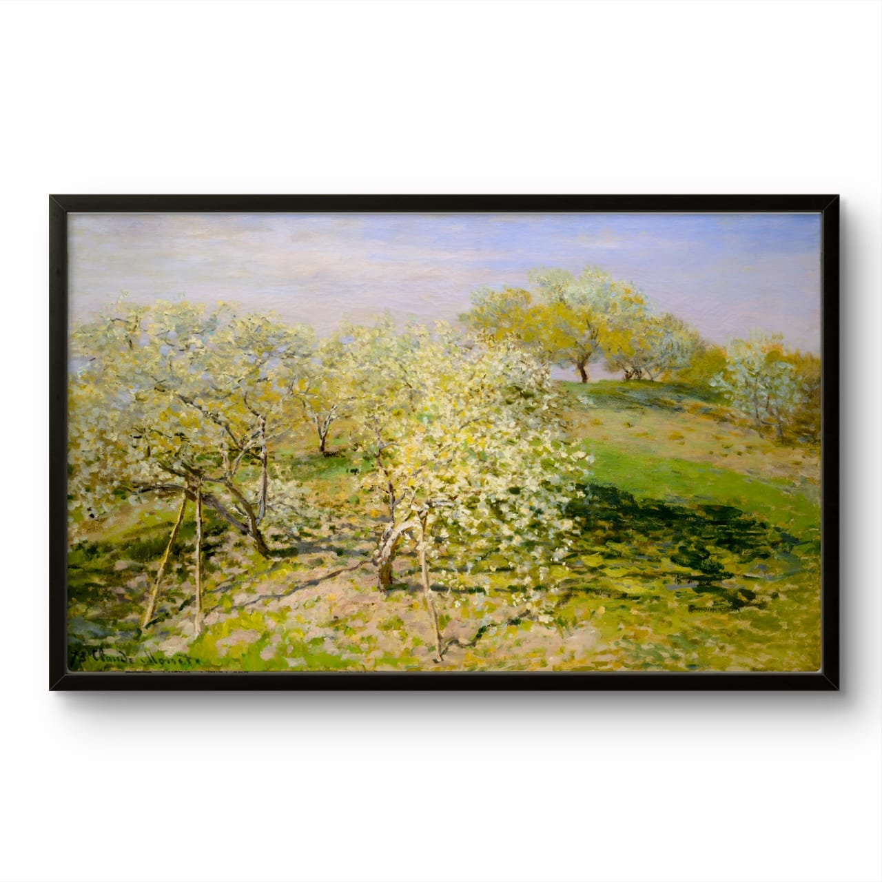 Spring Apple Trees - Claude Monet